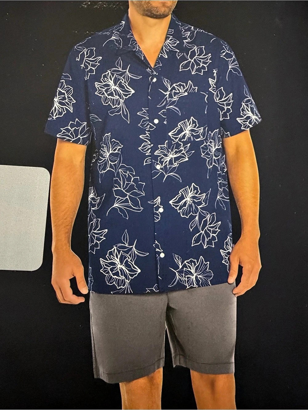 GAP Men's Seersucker Shirt Soft Cotton Short Sleeve Relax Fit Button Small $50